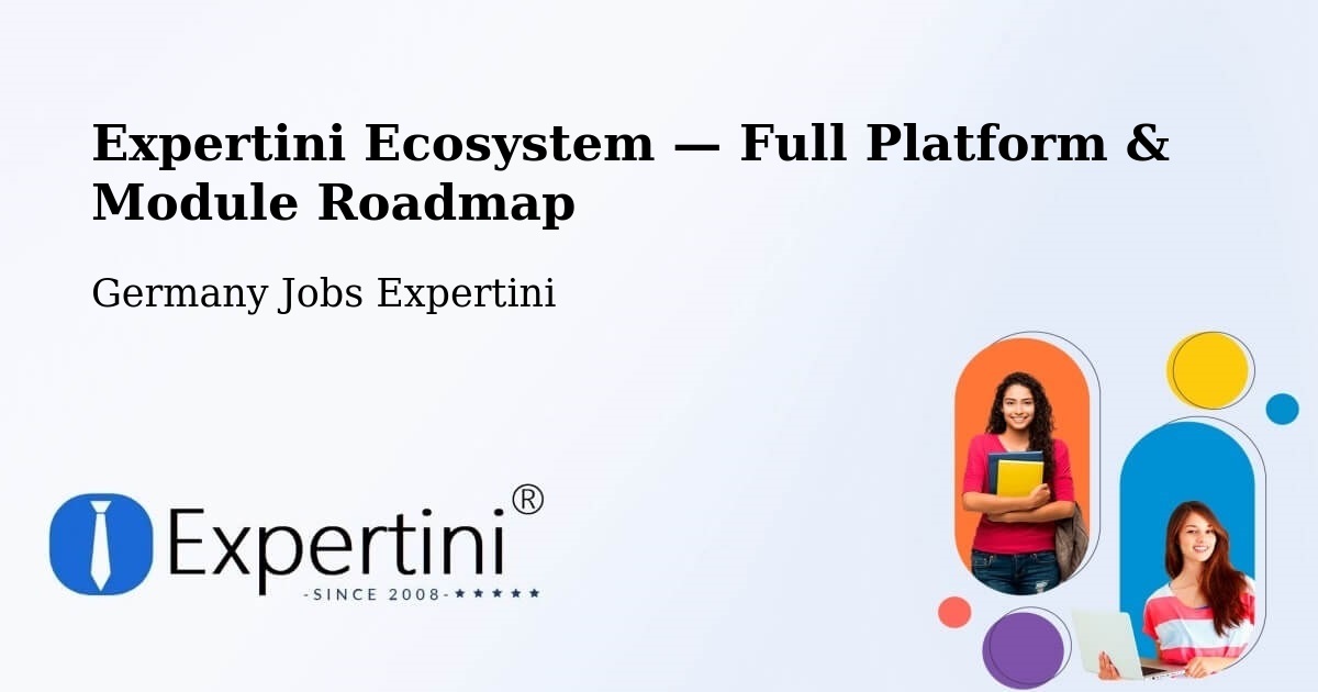 Expertini Ecosystem — Full Platform & Module Roadmap – Windach
