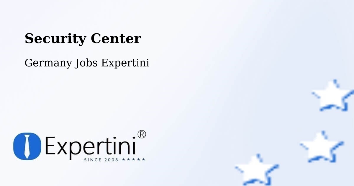 Security & Compliance – Windach - Germany Jobs Expertini